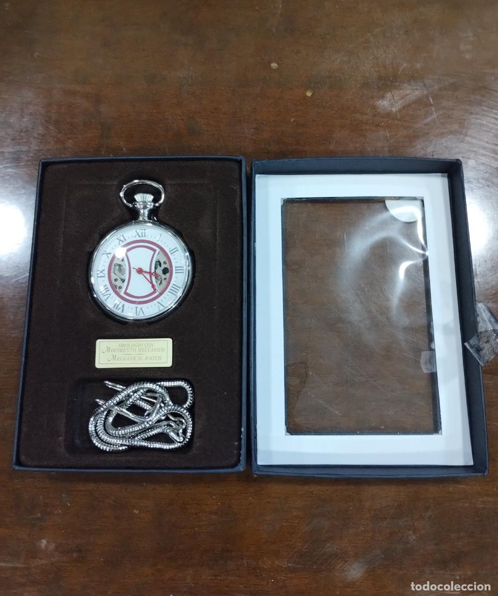 Relojes de bolsillo: Bonito reloj mec&aacute;nico de bolsillo nuevo