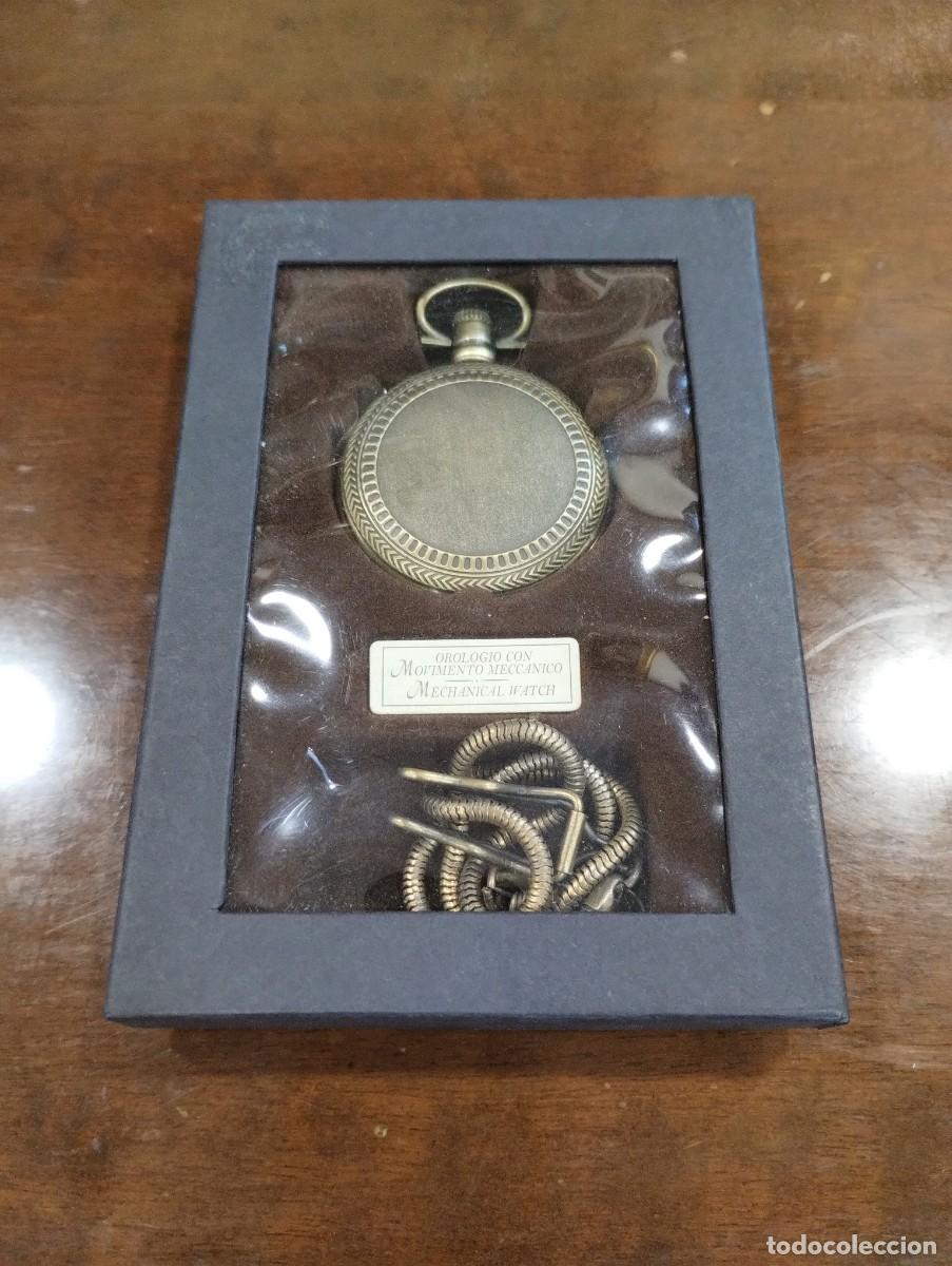 Relojes de bolsillo: Bonito reloj mec&aacute;nico de bolsillo nuevo