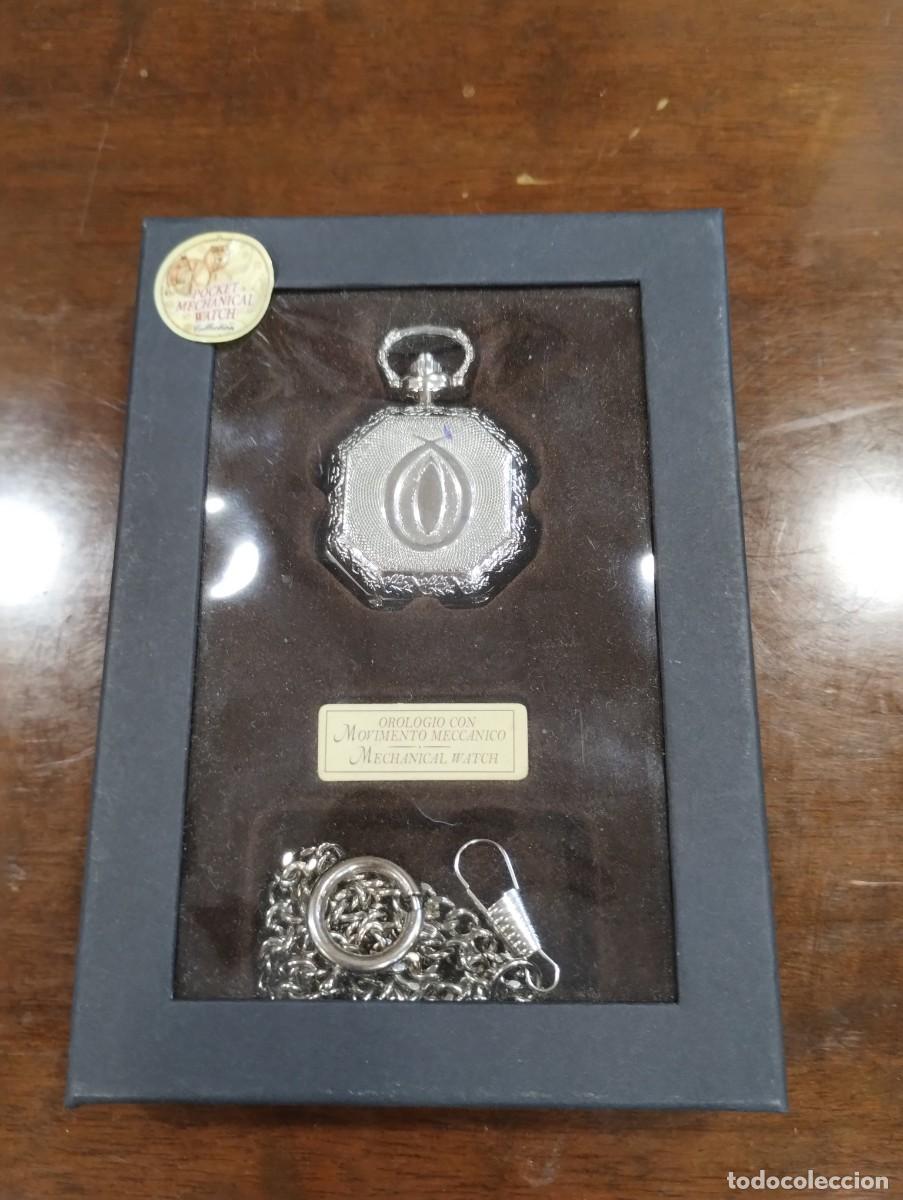 Relojes de bolsillo: Bonito reloj mec&aacute;nico de bolsillo nuevo