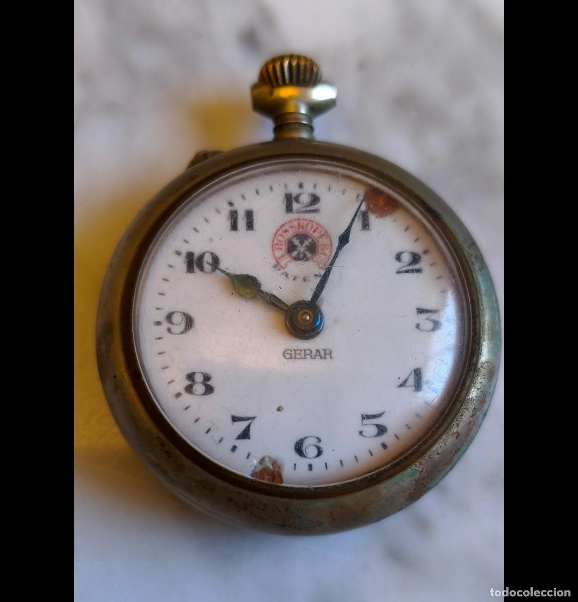 Relojes de bolsillo: Reloj de bolsillo antiguo Rosskopf Gerar
