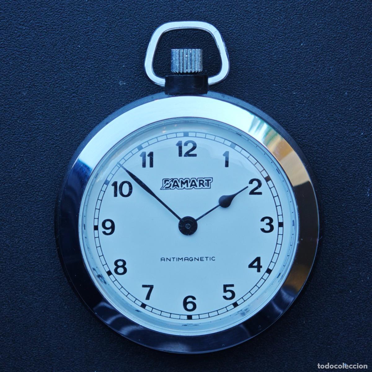 Relojes de bolsillo: DAMART reloj de bolsillo vintage montre orologio pocket watch