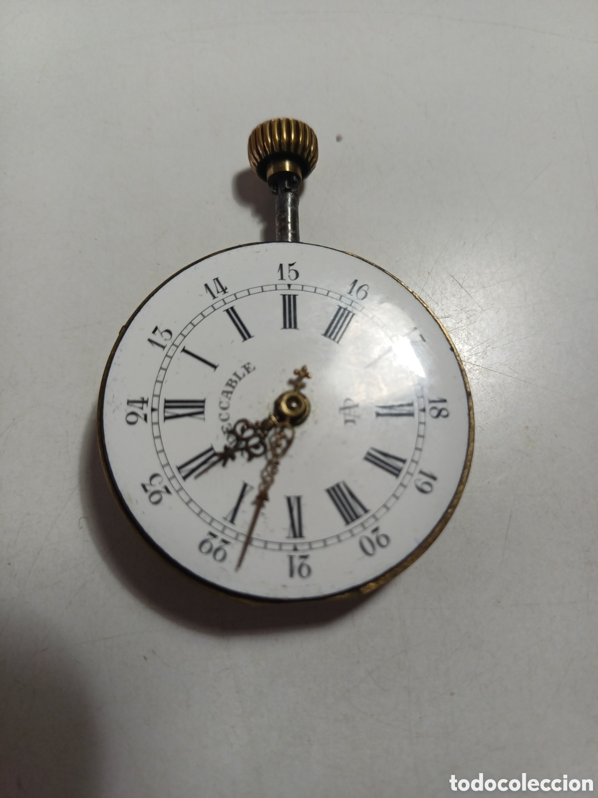 Relojes de bolsillo: Antiguo reloj de bolsillo marca IMPECABLE sin caja.