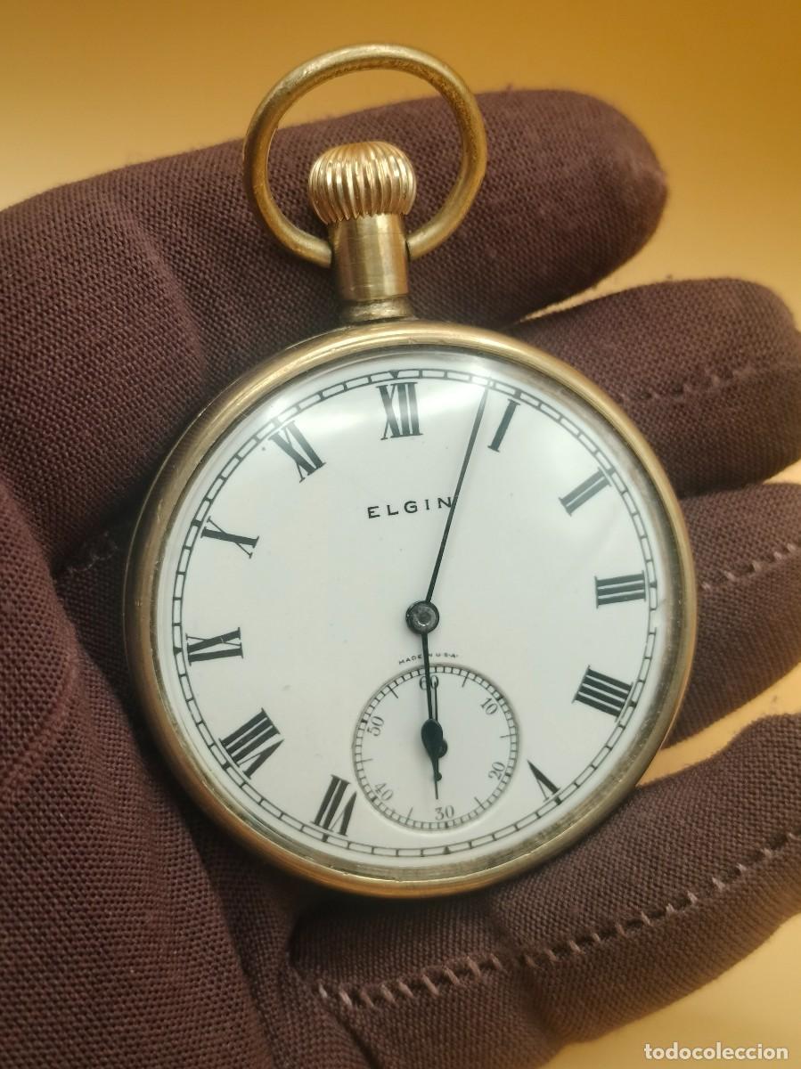 Relojes de bolsillo: Antiguo Reloj de Bolsillo Elgin - Made in USA