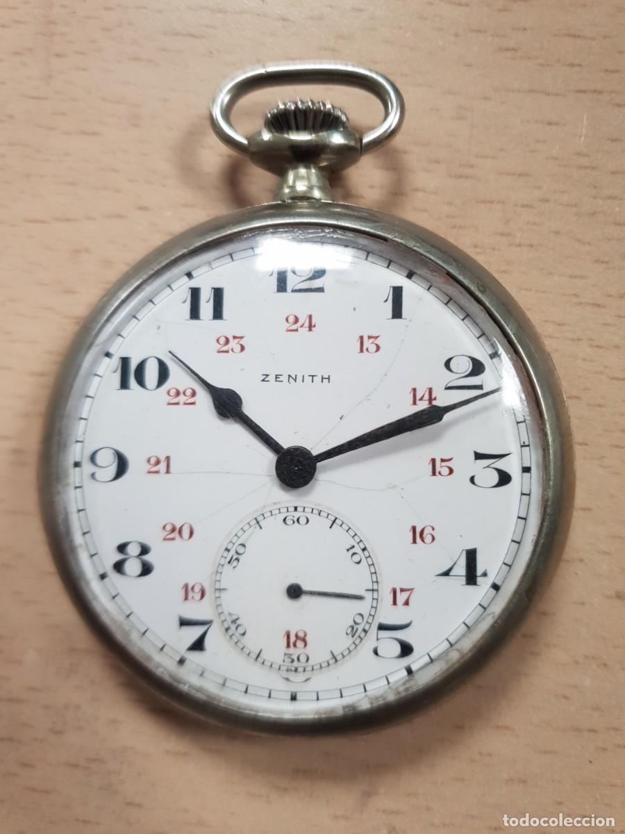 Relojes de bolsillo: Reloj de bolsillo ZENITH en estado de marcha