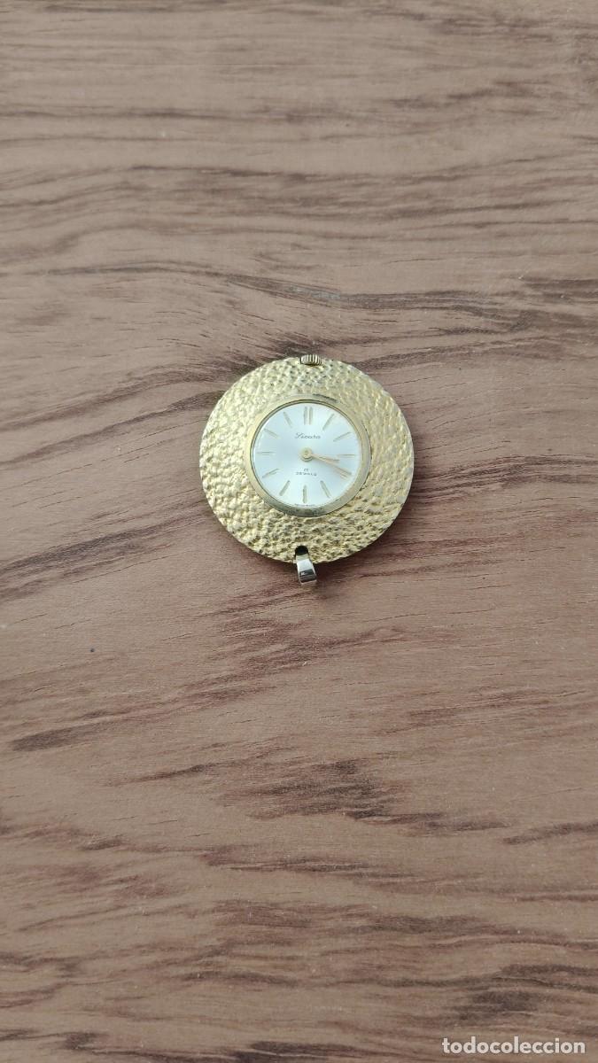 Relojes de bolsillo: Montre femme pendentif Sicura suisse fonctionne &agrave; la perfection r&eacute;vis&eacute;e par horloger bijoutier