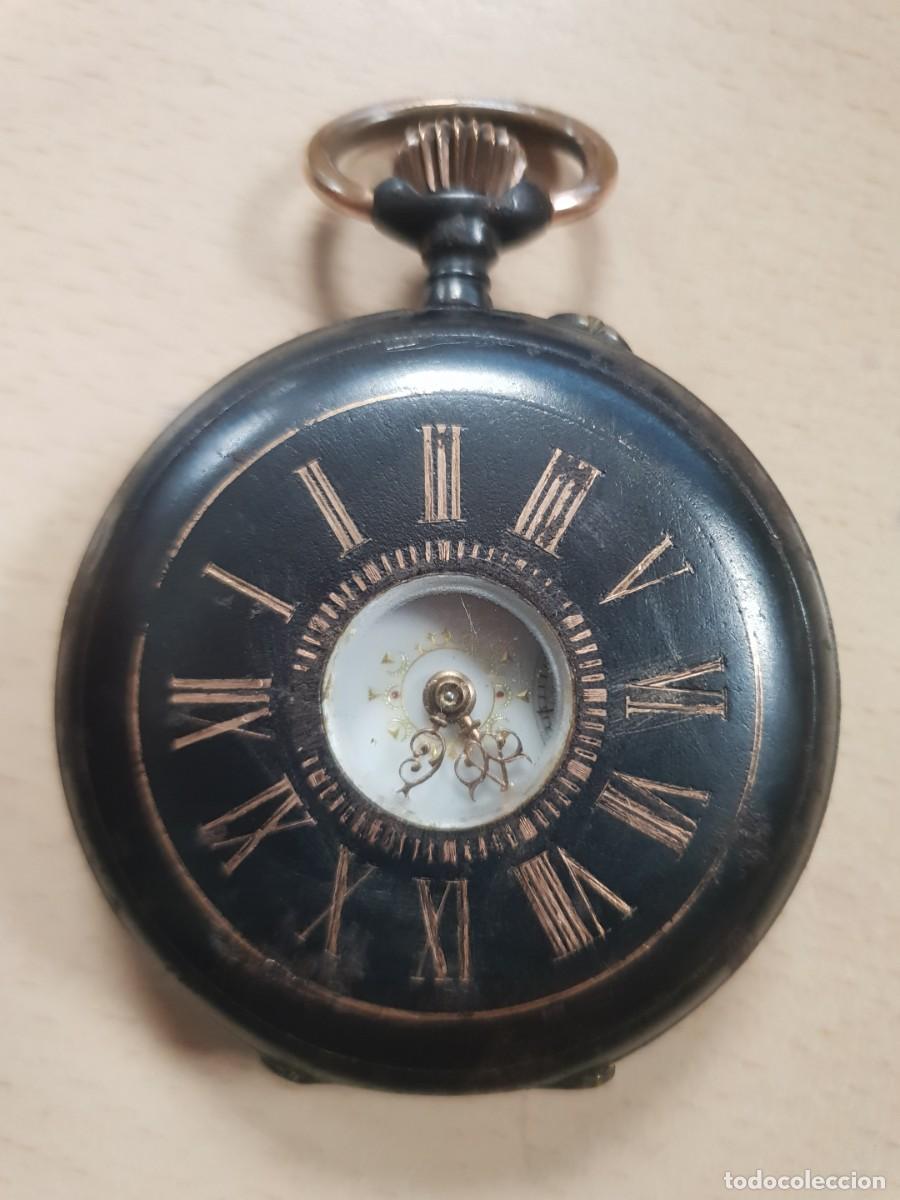 Relojes de bolsillo: Reloj de bolsillo de cazador xix buen estado necesita repaso