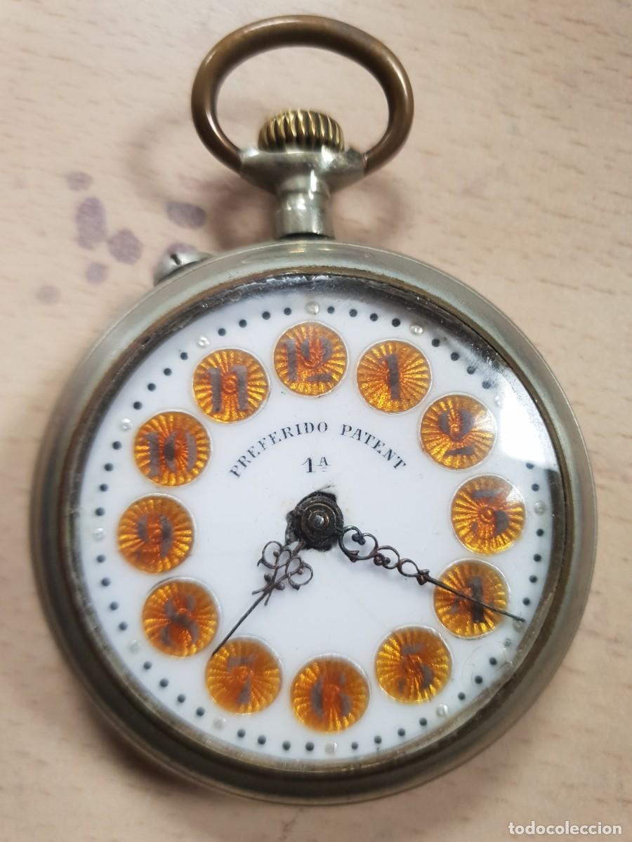 Relojes de bolsillo: Reloj de bolsillo preferido patent en estado de marcha