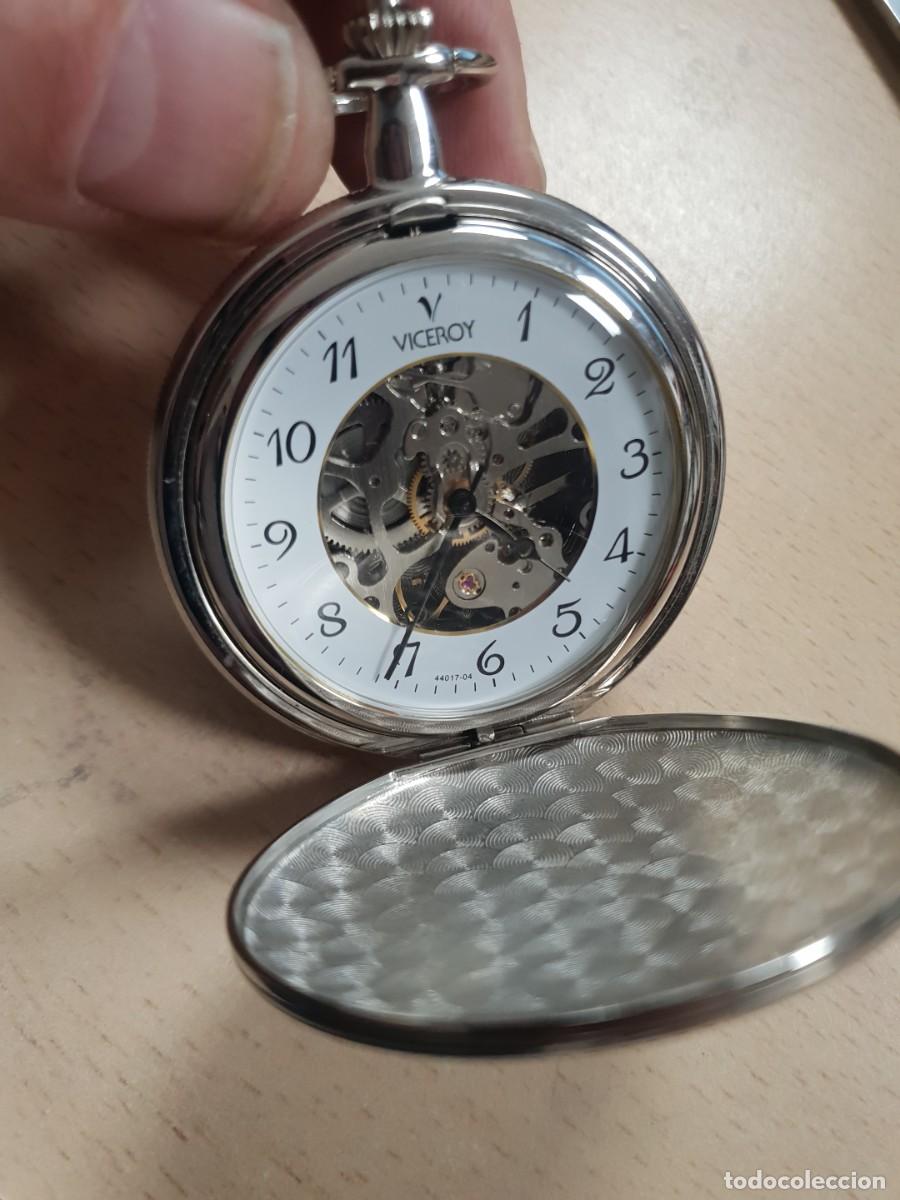 Relojes de bolsillo: Reloj de bolsillo carga manual como nuevo funcionando