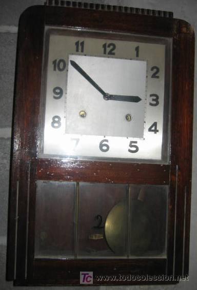 Relojes de pared: Reloj de pared, NO funciona, 47 x 30 cms - Foto 1