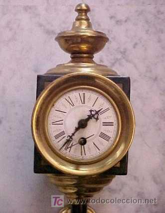 Relojes de pared: reloj l&aacute;mpara farol coche caballos - Foto 1