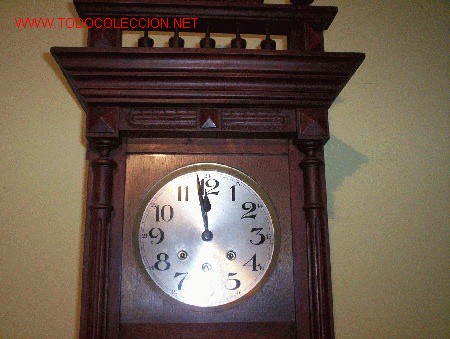 Relojes de pared: RELOJ DE NOGAL - Foto 2