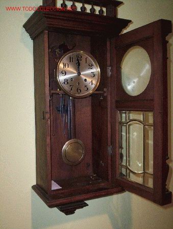Relojes de pared: RELOJ DE NOGAL - Foto 1
