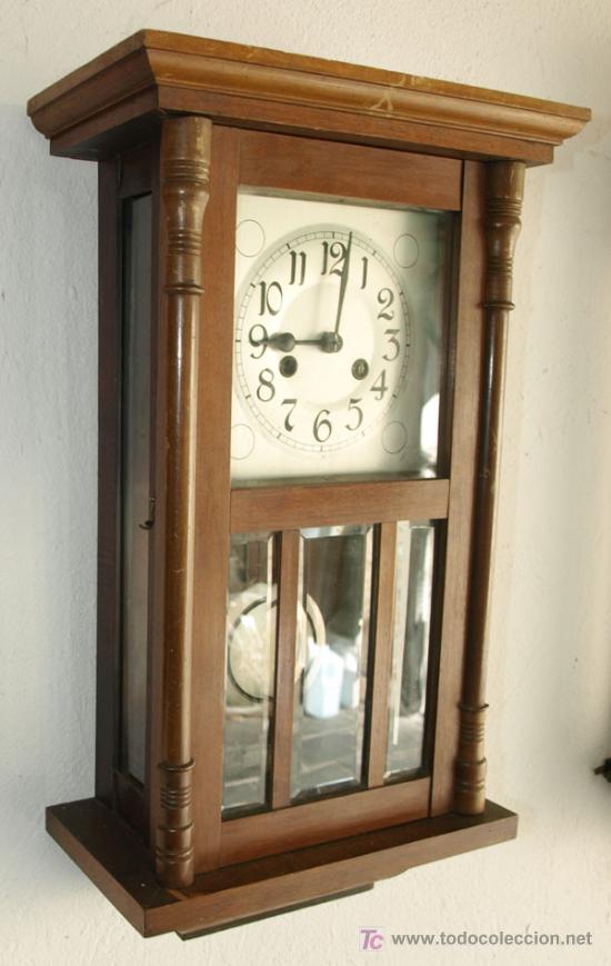 Relojes de pared: RELOJ DE PARED ANTIGUO - Foto 5