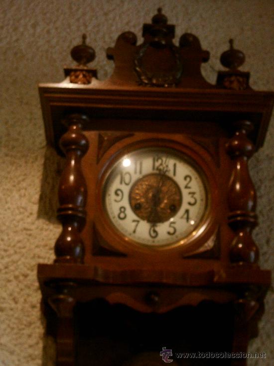 Relojes de pared: Reloj aleman siglo XIX - Foto 2