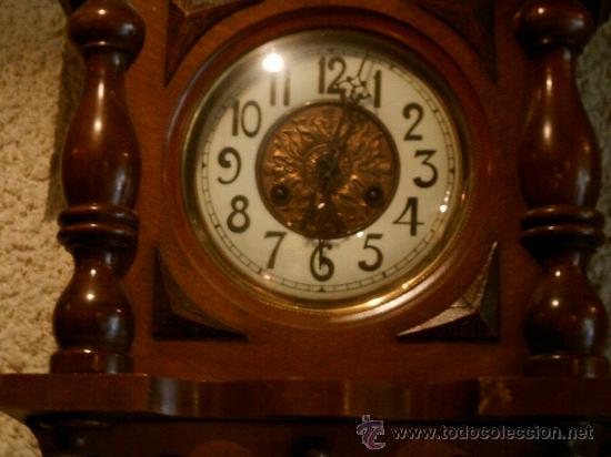 Relojes de pared: Reloj aleman siglo XIX - Foto 4