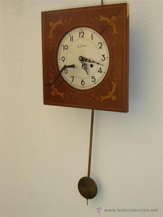Relojes de pared: reloj de pared con marqueteria Le casaels - Foto 1