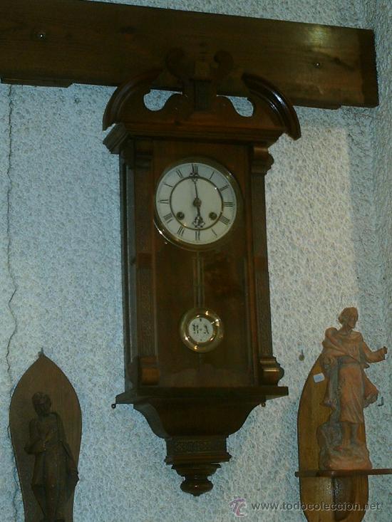 Relojes de pared: RELOJ INGL&Eacute;S DE PARED  ANTIGUO - Foto 2