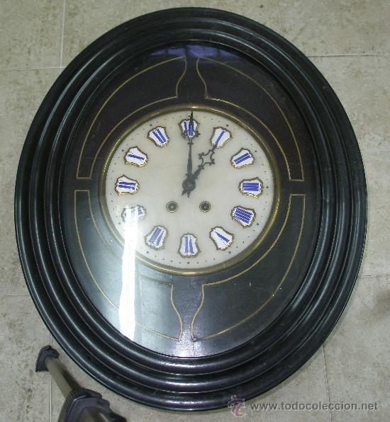 reloj pared maquinaria - Compra venta en todocoleccion