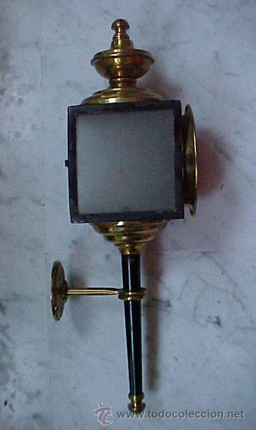Relojes de pared: reloj l&aacute;mpara farol coche caballos - Foto 2