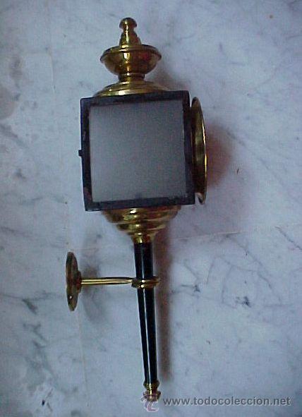 Relojes de pared: reloj l&aacute;mpara farol coche caballos - Foto 5