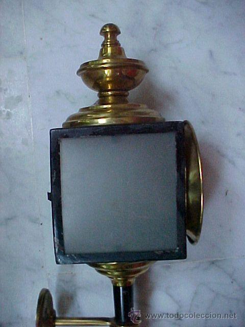 Relojes de pared: reloj l&aacute;mpara farol coche caballos - Foto 6