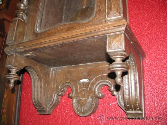 Relojes de pared: reloj de pared caja columnas salomonicas  bordon - Foto 2
