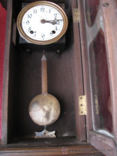 Relojes de pared: reloj de pared caja columnas salomonicas  bordon - Foto 3