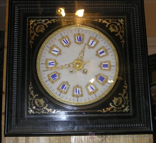 Relojes de pared: Espectacular reloj de pared antiguo - Foto 1