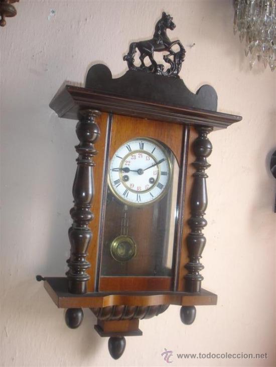 Relojes de pared: reloj de pared con figura de caballo - Foto 3