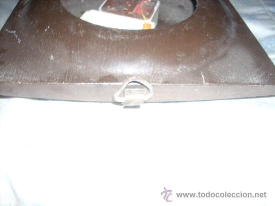 Relojes de pared: RELOJ DE PARED ELME DE MADERA .A PILAS, - Foto 4