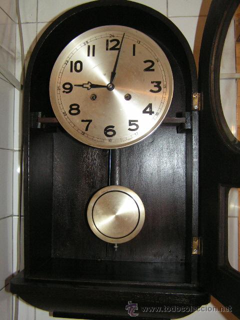 Relojes de pared: RELOJ DE PARED E. LAUFFER - Foto 2