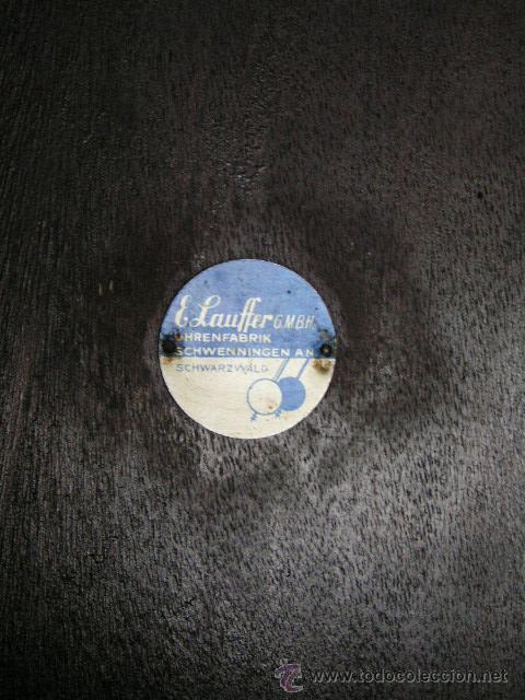 Relojes de pared: RELOJ DE PARED E. LAUFFER - Foto 3