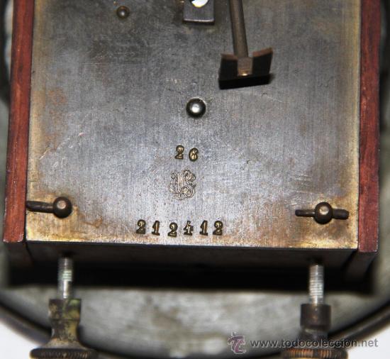 Relojes de pared: ANTIGUO RELOJ DE PARED ALEMAN - Foto 4