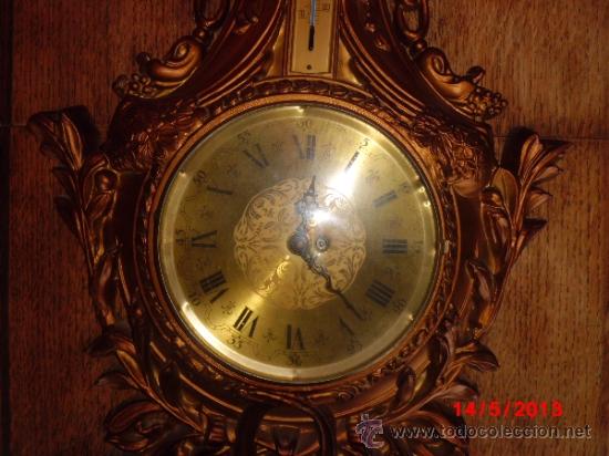 Relojes de pared: RELOJ DE PARED CON TERMOMETRO - Foto 5