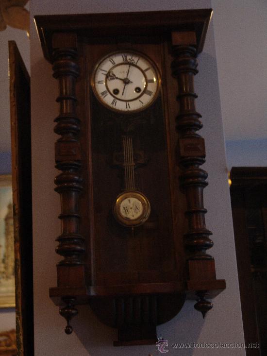 Relojes de pared: RELOJ DE PARED ESTILO ALFONSINO - Foto 1