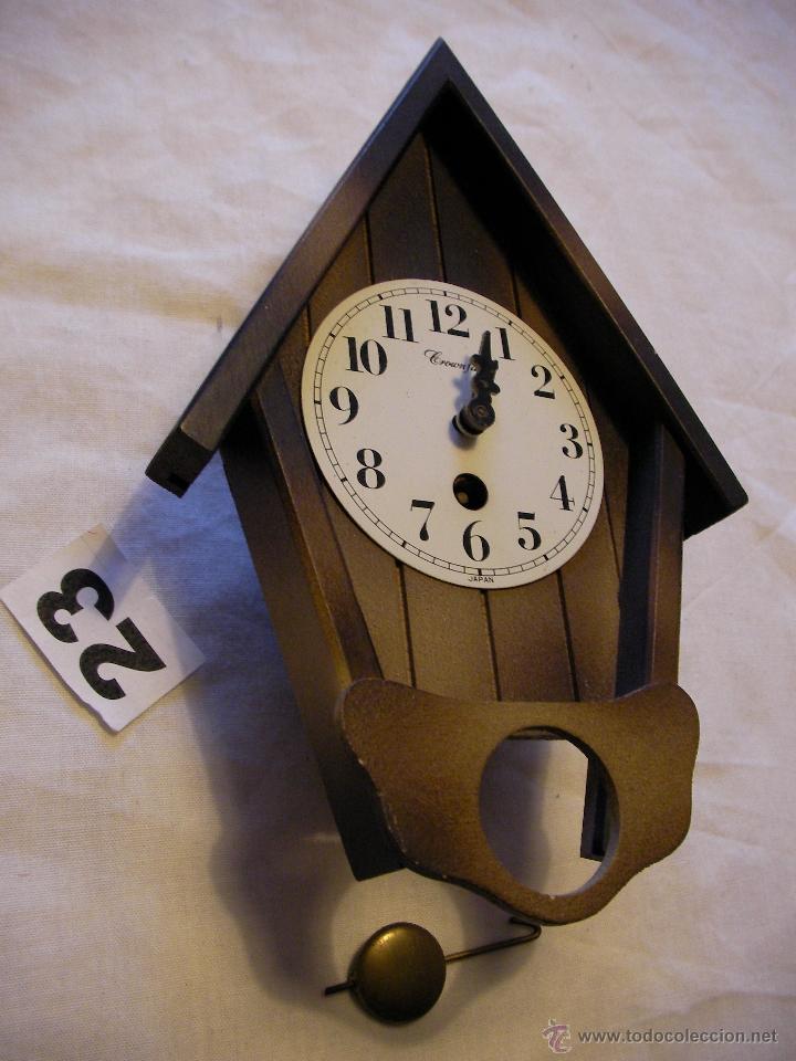 Relojes de pared: RELOJ A CUERDA CON SU PENDULO EN - Foto 1