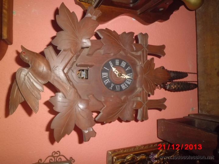 Relojes de pared: RELOJ DE CUCU ANTIGUO - Foto 3