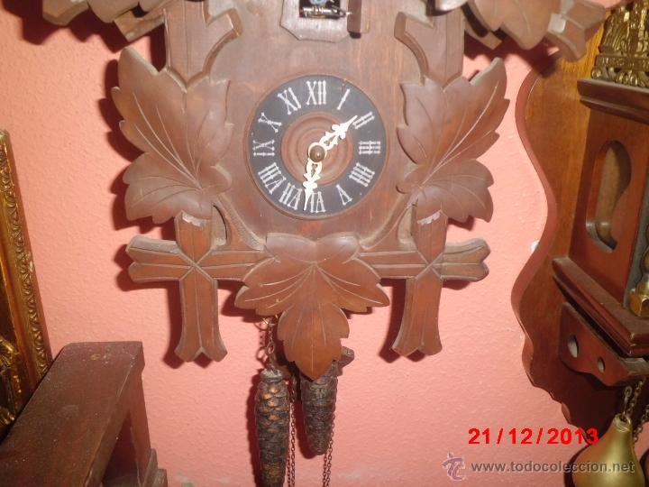 Relojes de pared: RELOJ DE CUCU ANTIGUO - Foto 4