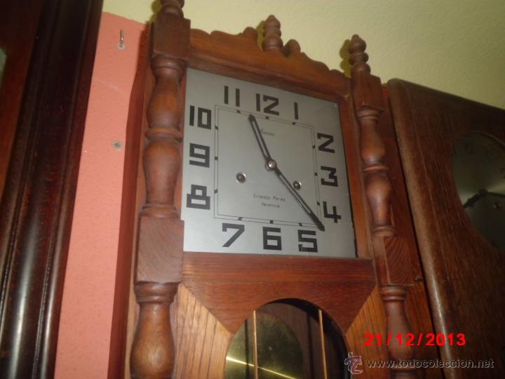 Relojes de pared: RELOJ ANTIGUO DE PARED, MEDIO CARRILLON - Foto 1