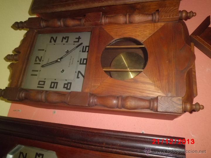 Relojes de pared: RELOJ ANTIGUO DE PARED, MEDIO CARRILLON - Foto 2