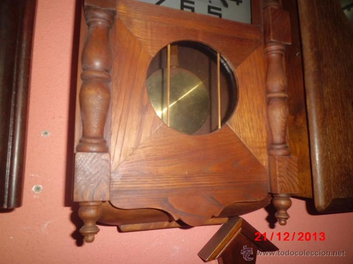 Relojes de pared: RELOJ ANTIGUO DE PARED, MEDIO CARRILLON - Foto 3