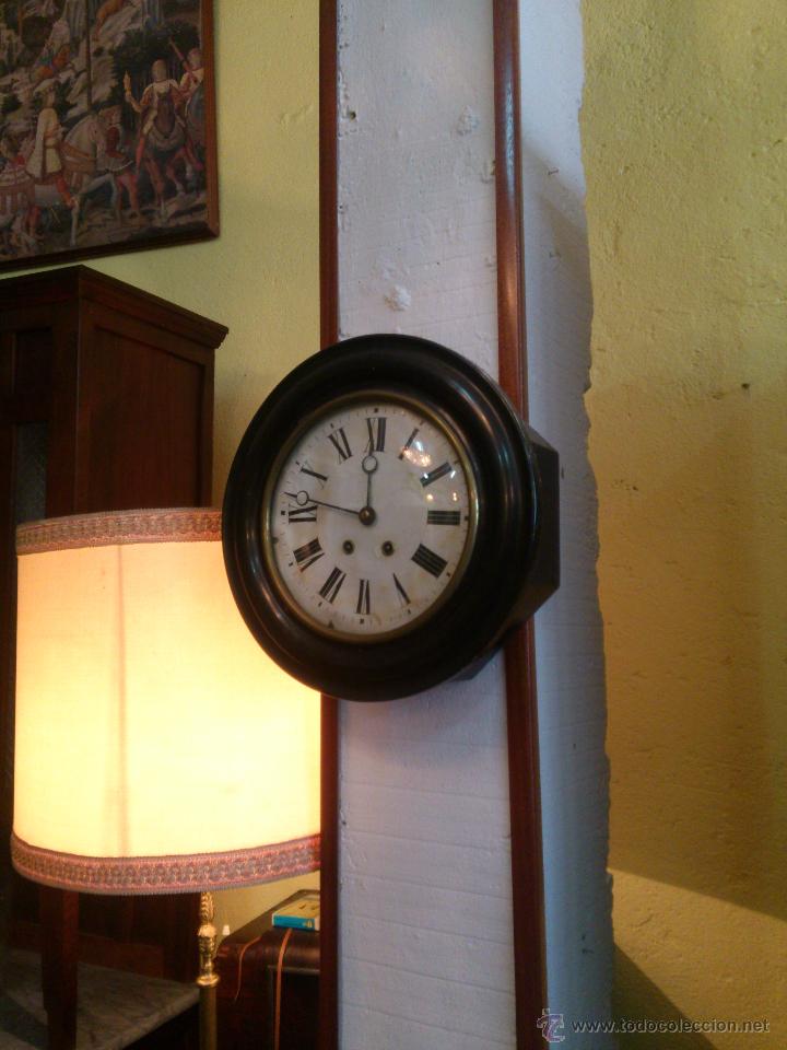 Relojes de pared: Reloj de pared negro - Foto 1