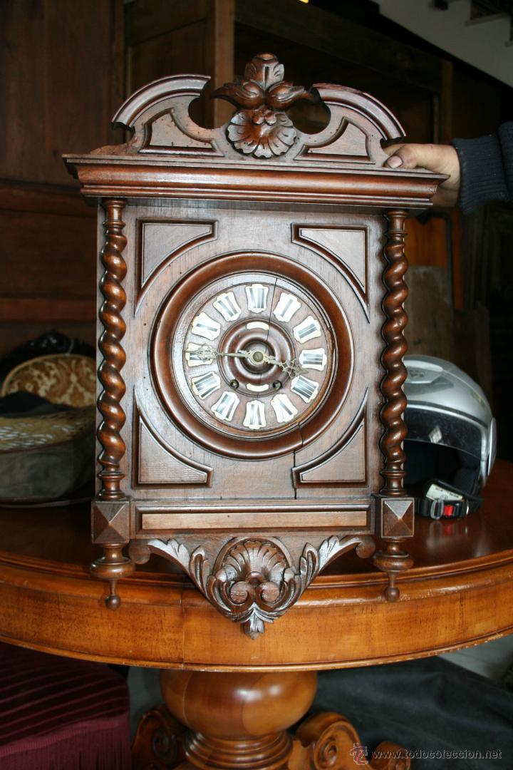 Relojes de pared: RELOJ DE &Eacute;POCA DE FINALES DE 1800 REF. 5624 - Foto 1