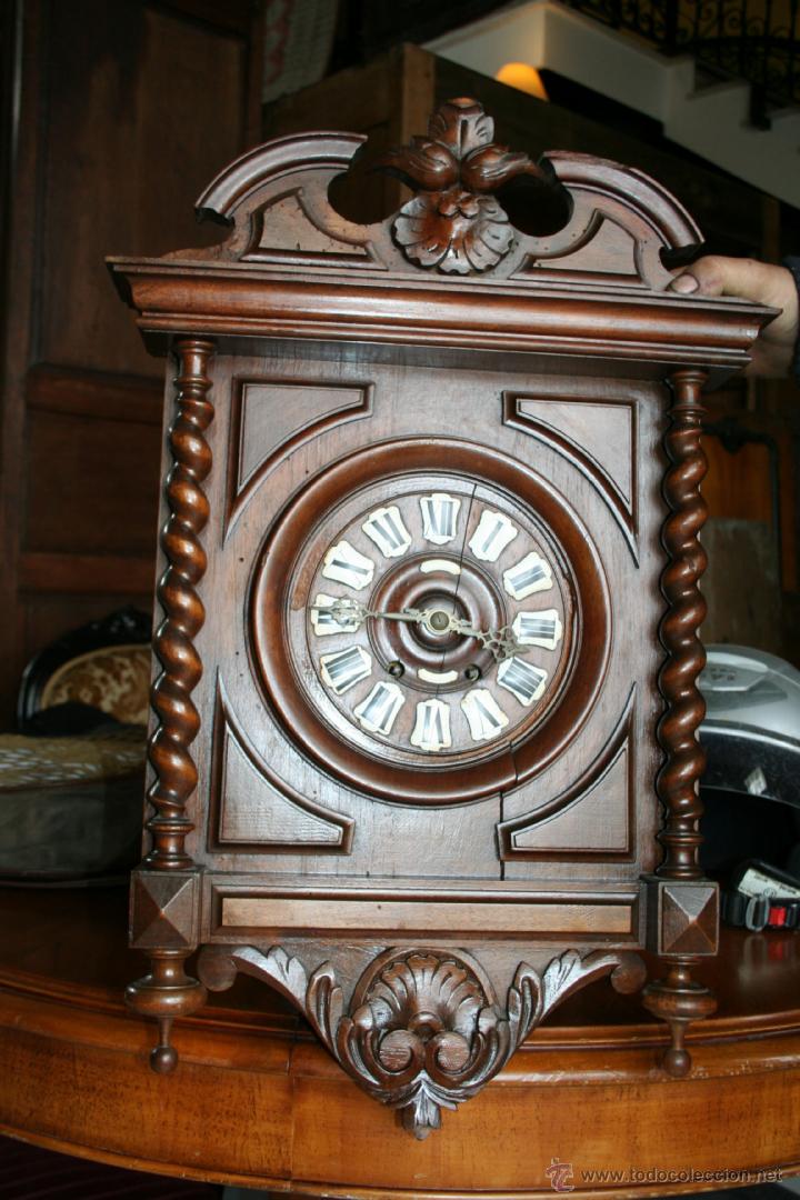 Relojes de pared: RELOJ DE &Eacute;POCA DE FINALES DE 1800 REF. 5624 - Foto 3