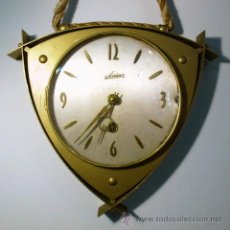 Relojes de pared: RELOJ DE CUERDA DE PARED VINTAGE AÑOS 50
