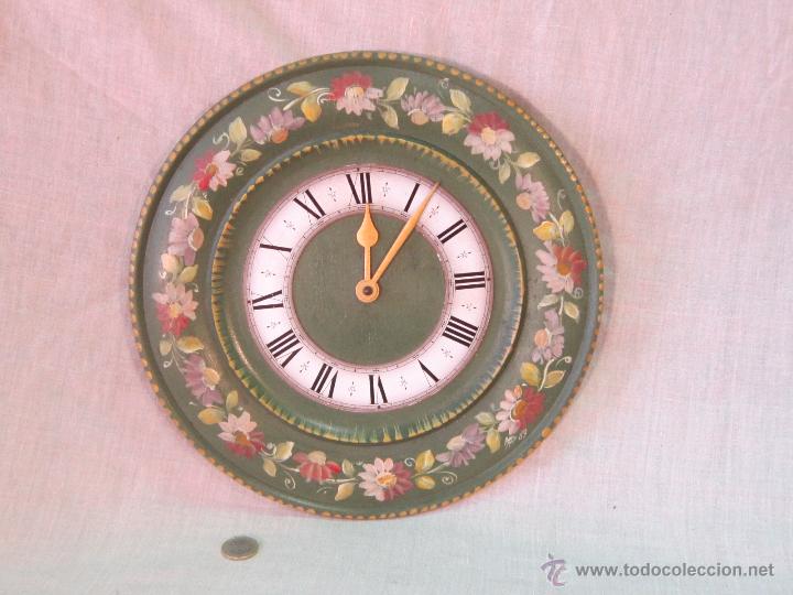 Relojes de pared: RELOJ DE PARED QUARTZ EN MADERA - Foto 1