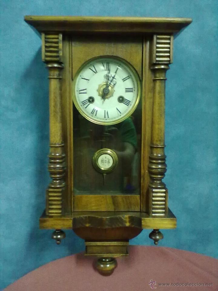 Relojes de pared: R A REGULADOR PARED FUNCIONANDO - Foto 1