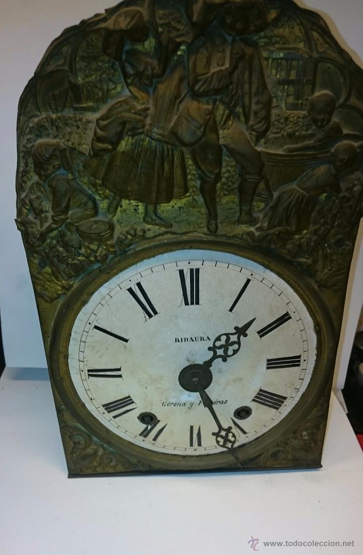 Relojes de pared: RELOJ MOREZ MARCA RIDAURA DE GIRONA - Foto 1