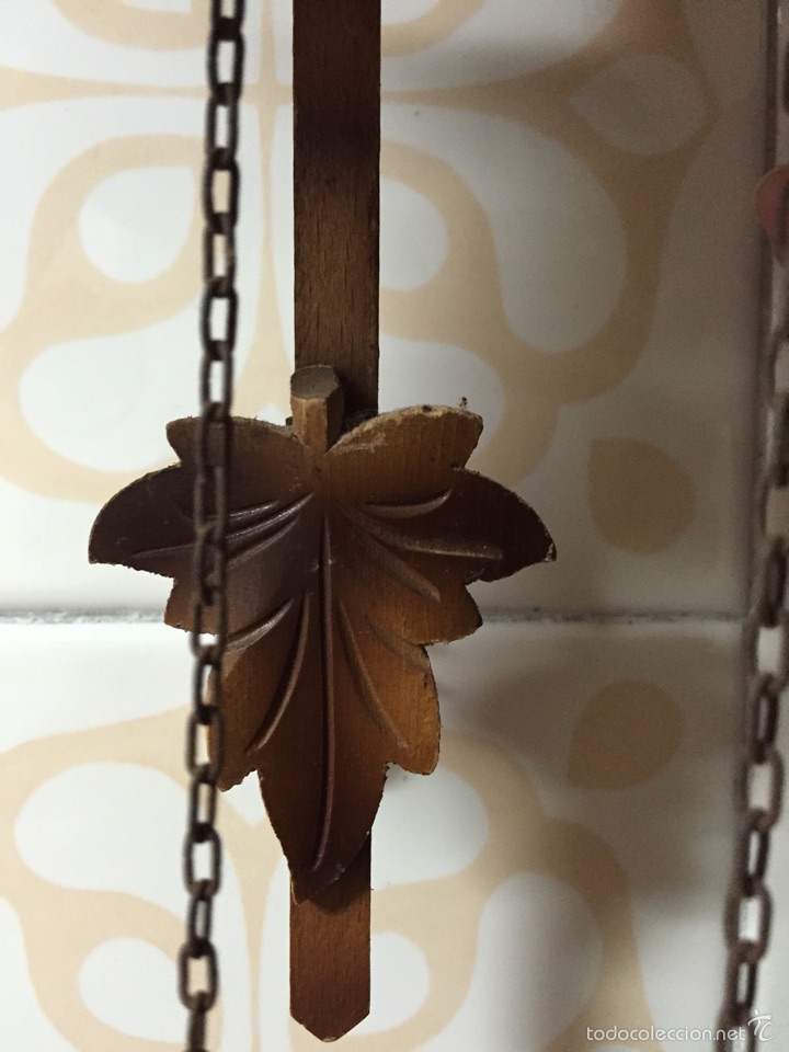 Relojes de pared: Reloj cuco de madera - Foto 4