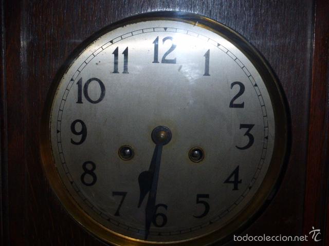 Relojes de pared: RELOJ DE PARED DE MADERA DE ROBLE - Foto 8